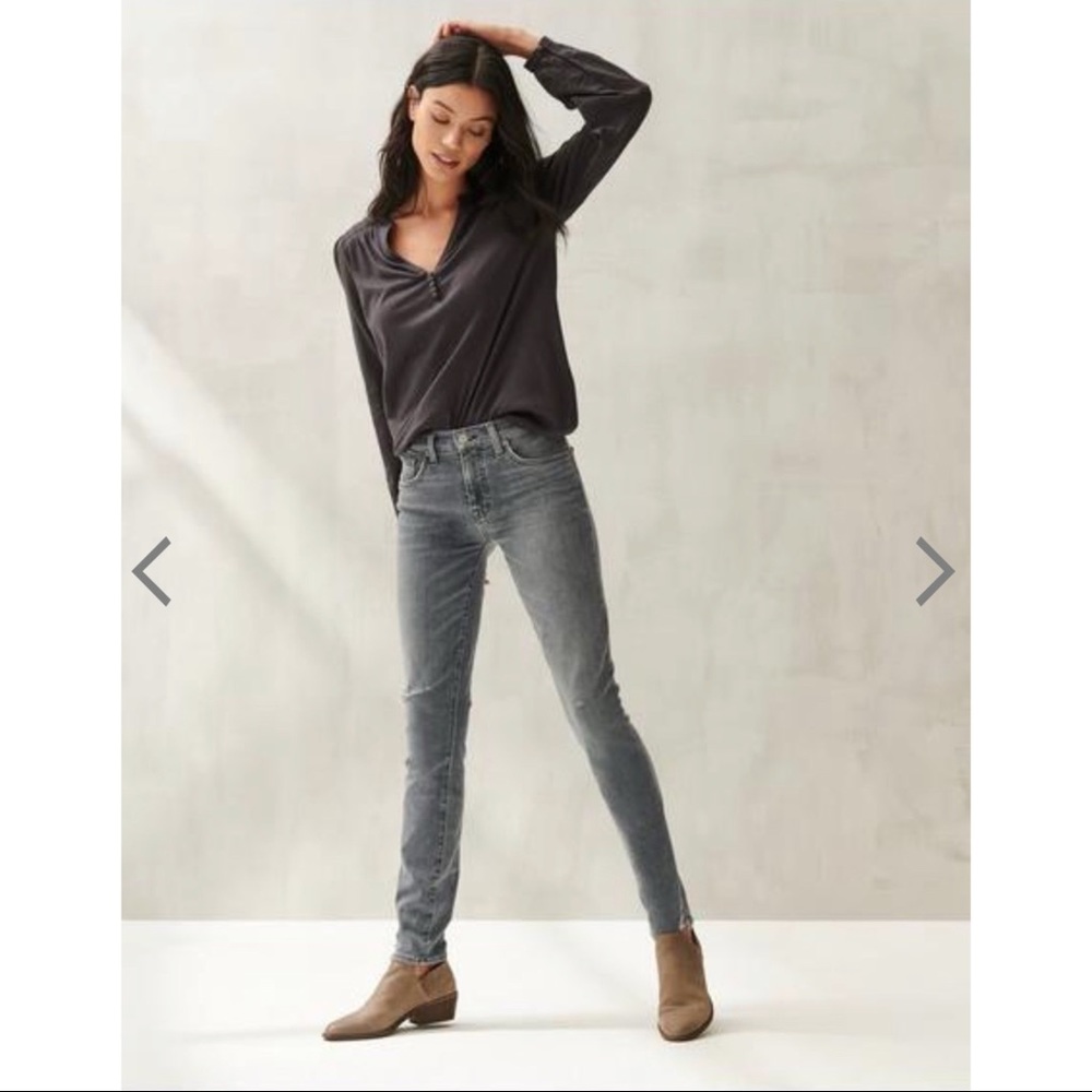 Lucky Brand Mid Rise Ava Skinny Jean